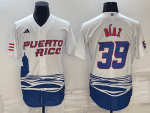 Puerto Rico #39 Edwin D¨ªaz 2023 White World Classic Stitched Jersey