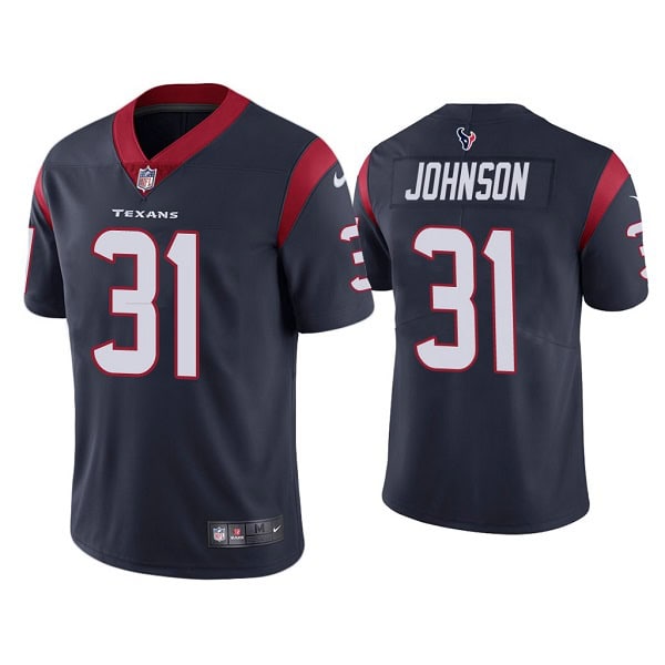 Houston Texans Navy #31 David Johnson Vapor Untouchable Limited Stitched Jersey