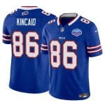 Buffalo Bills #86 Dalton Kincaid Blue 2025 F.U.S.E. With Farewell Patch Vapor Untouchable Limited Stitched Jersey