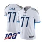 Tennessee Titans #77 Taylor Lewan White Vapor Untouchable Limited Stitched Football Jersey