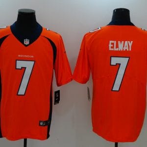 Denver Broncos #7 John Elway Orange Vapor Untouchable Player Limited Jersey