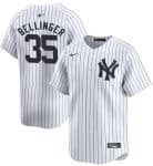 New York Yankees #35 Cody Bellinger White 2024 Home Limited With Name Stitched Jersey