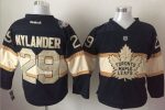 Maple Leafs #29 William Nylander Black Cream 100th Anniversary Stitched Jersey