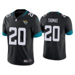 Jacksonville Jaguars #20 Daniel Thomas Black Vapor Untouchable Limited Stitched Jersey