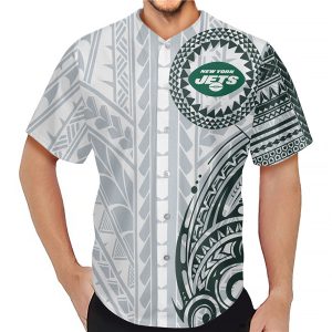 New York Jets White Gray Jersey