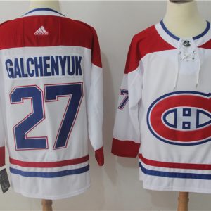 Montreal Canadiens #27 Alex Galchenyuk White Stitched Adidas Jersey