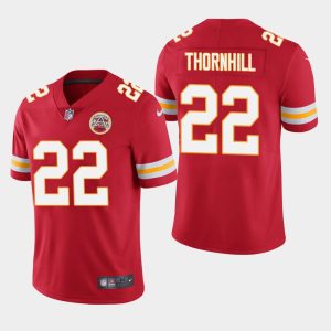 Kansas City Chiefs #22 Juan Thornhill Red Vapor Untouchable Limited Stitched Jersey