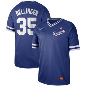 Los Angeles Dodgers #35 Cody Bellinger Blue Cooperstown Collection Legend Stitched Jersey