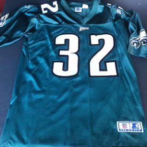 Philadelphia Eagles #32 Ricky Watters Green Stitched Jersey
