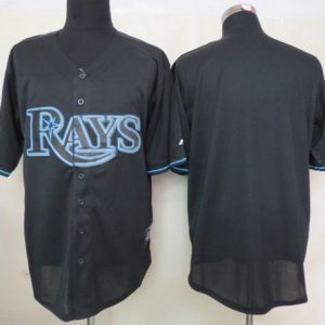 Rays Blank Black Fashion Stitched Jersey