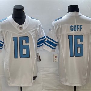 Detroit Lions #16 Jared Goff White 2023 F.U.S.E. Vapor Untouchable Limited Stitched Jersey