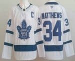 Toronto Maple Leafs #34 Auston Matthews White Authentitc Jersey