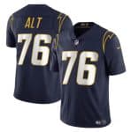 Los Angeles Chargers #76 Joe Alt Navy Vapor Limited Stitched Jersey