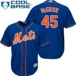 Mets #45 Tug McGraw Blue Alternate Home Cool Base Stitched Jersey