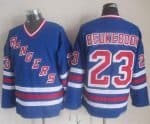 Rangers #23 Jeff Beukeboom Blue CCM Heroes Of Hockey Alumni Stitched Jersey