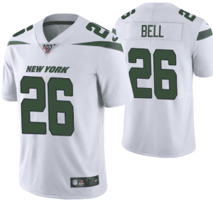New York Jets #26 Le'Veon Bell White 2019 100th Season Vapor Untouchable Limited Stitched Jersey