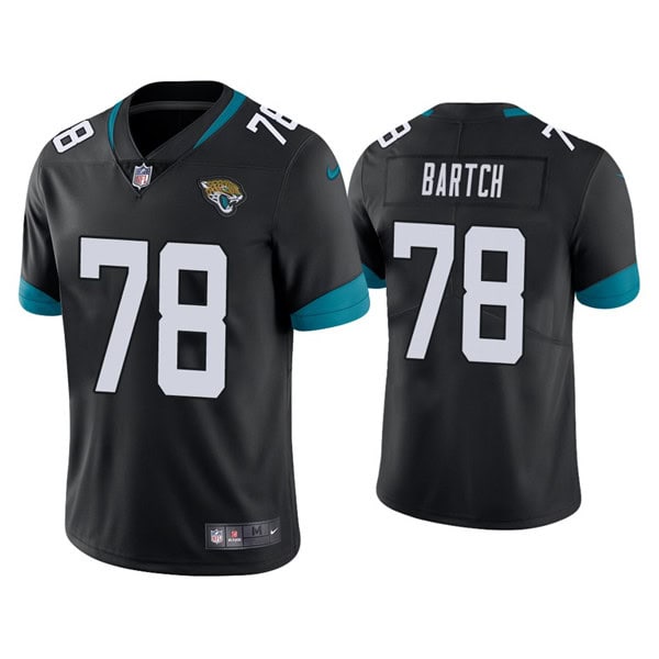 Jacksonville Jaguars #78 Ben Bartch Black Vapor Untouchable Limited Stitched Jersey