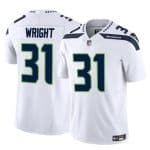 Seattle Seahawks #31 Jacardia Wright White 2025 F.U.S.E. Vapor Untouchable Limited Football Stitched Jersey