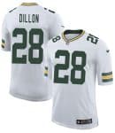 Green Bay Packers #28 A. J. Dillon White 2025 New Vapor Untouchable Limited Stitched Jersey