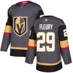 Vegas Golden Knights #29 Marc-Andre Fleury Gray Adidas Stitched Jersey
