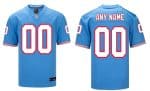 Tennessee Titans Custom Light Blue Stitched Jersey