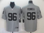 Raiders #96 Clelin Ferrell 2019 Gary Inverted Legend Stitched Jersey