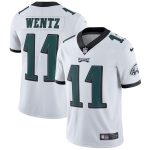 Philadelphia Eagles #11 Carson Wentz Nike White Vapor Untouchable Limited Stitched Jersey