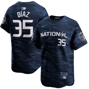 Colorado Rockies #35 Elias D¨ªaz Royal 2023 All-Star Stitched Jersey