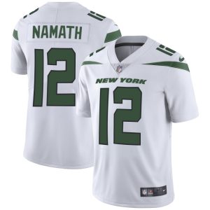New York Jets #12 Joe Namath White Vapor Untouchable Limited Stitched Jersey