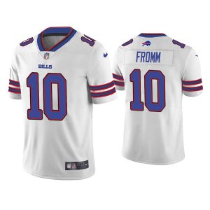 Buffalo Bills #10 Jake Fromm White Vapor Untouchable Limited Stitched Jersey