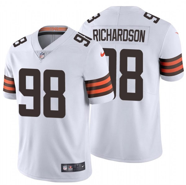 Cleveland Browns #98 Sheldon Richardson New White Vapor Untouchable Limited Stitched Jersey