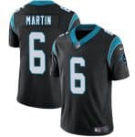 Carolina Panthers #6 Sam Martin Black 2025 Vapor Limited Stitched Jersey
