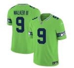 Seattle Seahawks #9 Kenneth Walker III 2023 F.U.S.E. Green Limited Stitched Jersey