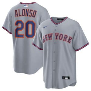 New York Mets #20 Pete Alonso Gray 2025 Limited Stitched Jersey