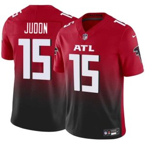 Atlanta Falcons #15 Matthew Judon Red Black 2024 F.U.S.E Vapor Untouchable Limited Stitched Jersey