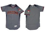Arizona Diamondbacks Blank Gray Flex Base Stitched Jersey