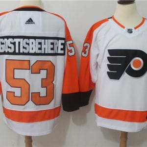 Philadelphia Flyers #53 Shayne Gostisbehere Orange Stitched Adidas Jersey