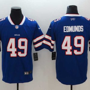 Buffalo Bills #49 Tremaine Edmunds Blue Vapor Untouchable Limited Stitched Jersey