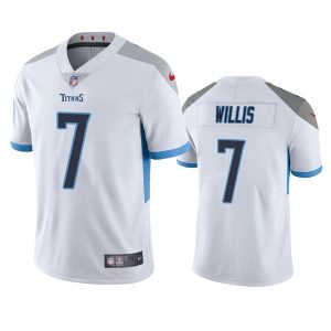 Tennessee Titans #7 Malik Willis White Vapor Untouchable Stitched Jersey