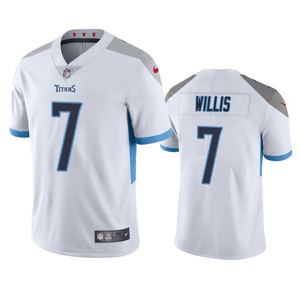 Tennessee Titans #7 Malik Willis White Vapor Untouchable Stitched Jersey