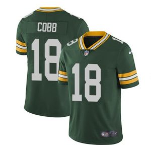 Green Bay Packers #18 Randall Cobb Green Vapor Untouchable Stitched Jersey