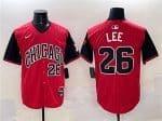 Chicago White Sox #26 Korey Lee Red Black 2025 City Connect Limited Stitched Jersey