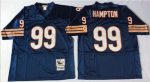 Mitchell Ness Bears #99 Dan Hampton Blue Small No. Throwback Stitched Jersey