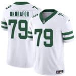 New York Jets #79 Chukwuma Okorafor White 2025 F.U.S.E. Vapor Untouchable Limited Stitched Jersey