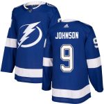 Tampa Bay Lightning #9 Tyler Johnson Blue Stitched Adidas Jersey