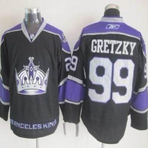 Kings #99 Wayne Gretzky Black Third Stitched Jersey