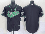 Philadelphia Eagles Blank Black Cool Base Stitched Jersey