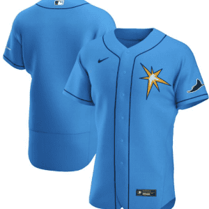 Tampa Bay Rays Blank Blue Flex Base Stitched Jersey