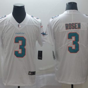 Miami Dolphins #3 Josh Rosen White Vapor Untouchable Limited Stitched Jersey