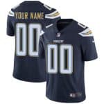 Los Angeles Chargers Customized Navy Blue Team Color Vapor Untouchable Limited Stitched NFL Jersey